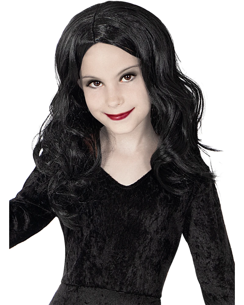 Перука Morticia Addams за момичета - Семейство Addams