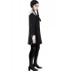 перука Wednesday Addams черна с плитки