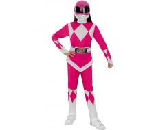 Детски костюм на Пауър Рейнджърс - розов