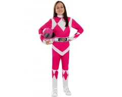 Детски костюм на Пауър Рейнджърс - розов