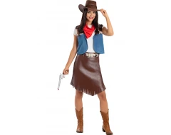 Дамски костюм на каубой