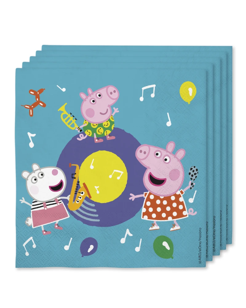 16 салфетки - Peppa Pig 33 x 33 см