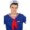 Мъжки костюм на Стив Ahoy от Stranger Things – тениска, панталон и шапка
