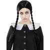 перука Wednesday Addams черна с плитки
