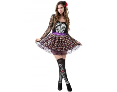 Елегантен дамски костюм на Ла Катрина/La Catrina