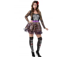 Елегантен дамски костюм на Ла Катрина/La Catrina