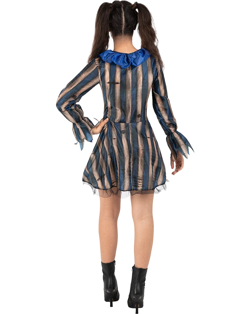 Костюм на страшен клоун за жени