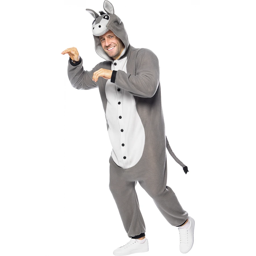 Магаре Onesie костюм за възрастни