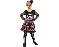 Елегантен детски костюм на Ла Катрина/La Catrina