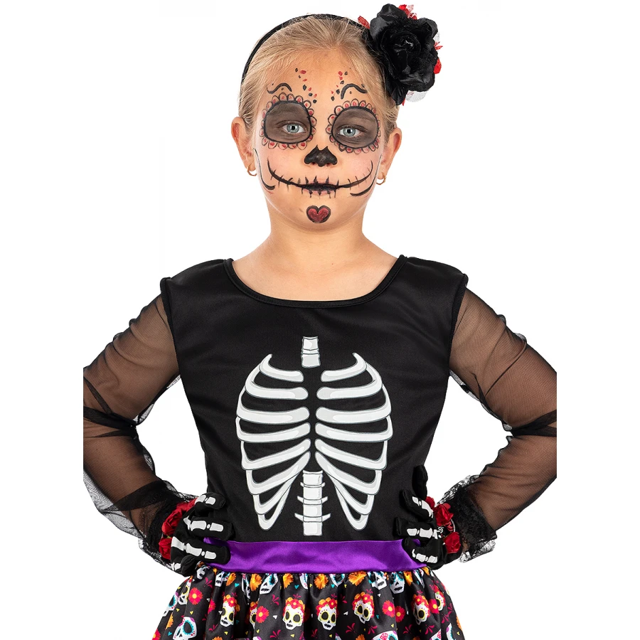 Ръкавици La Catrina за момичета – черни