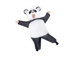 Надуваем детски костюм на панда
