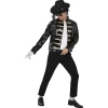 Черно военно яке Michael Jackson за възрастни с ефектен сценичен дизайн