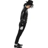 Черно военно яке Michael Jackson за възрастни с ефектен сценичен дизайн
