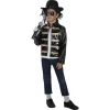 Черно военно яке Michael Jackson за момче с ефектен сценичен дизайн