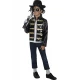 Черно военно яке Michael Jackson за момче с ефектен сценичен дизайн
