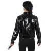 Черно военно яке Michael Jackson за възрастни с ефектен сценичен дизайн