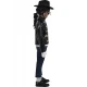 Черно военно яке Michael Jackson за момче с ефектен сценичен дизайн
