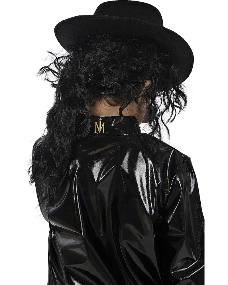 Черно военно яке Michael Jackson за момче с ефектен сценичен дизайн