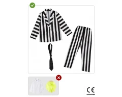 Костюм на Бийтълджус/Beetlejuice за момчета