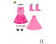 Детски розов костюм на Wonder Woman за момиче