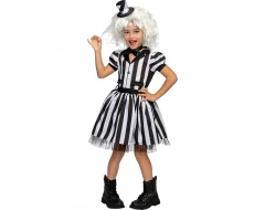 Костюм на Бийтълджус/Beetlejuice за момичета