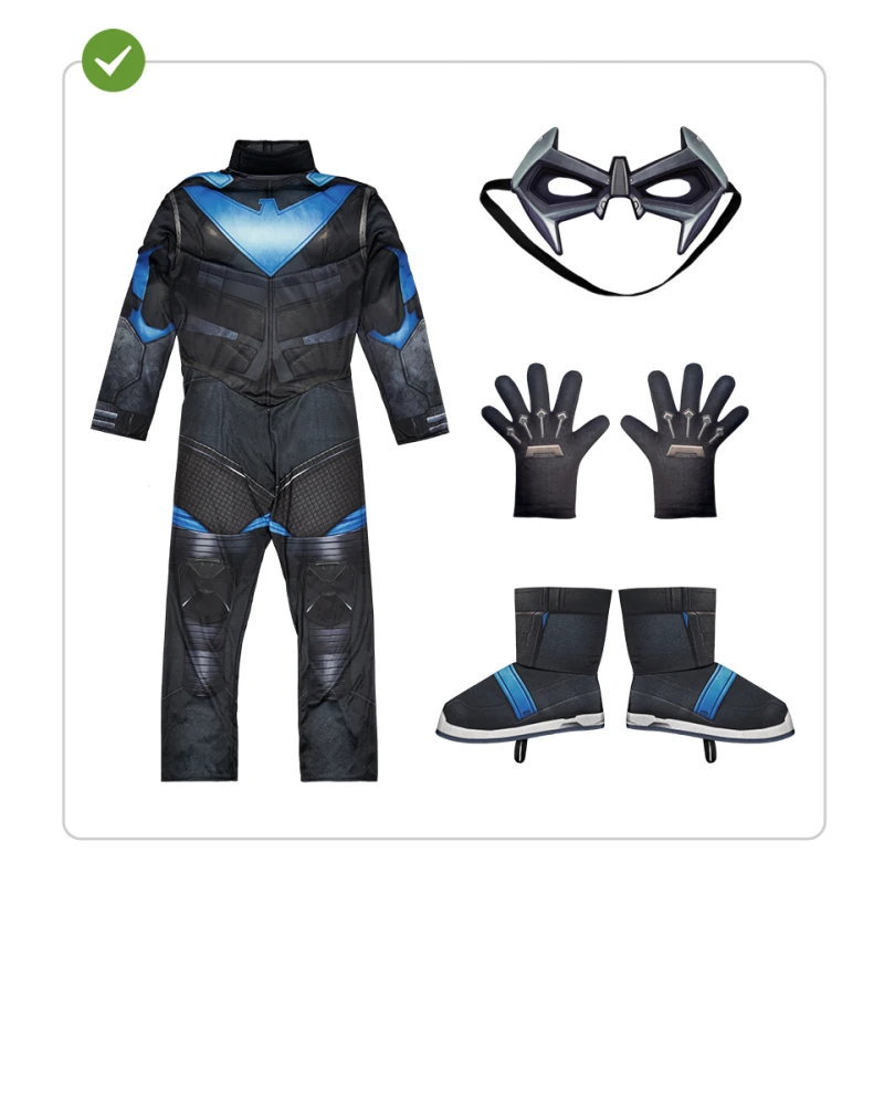Мъжки костюм Nightwing Gotham Knights