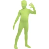Детски костюм втора кожа – зелен цял костюм от полиестер и еластан | Забава.bg