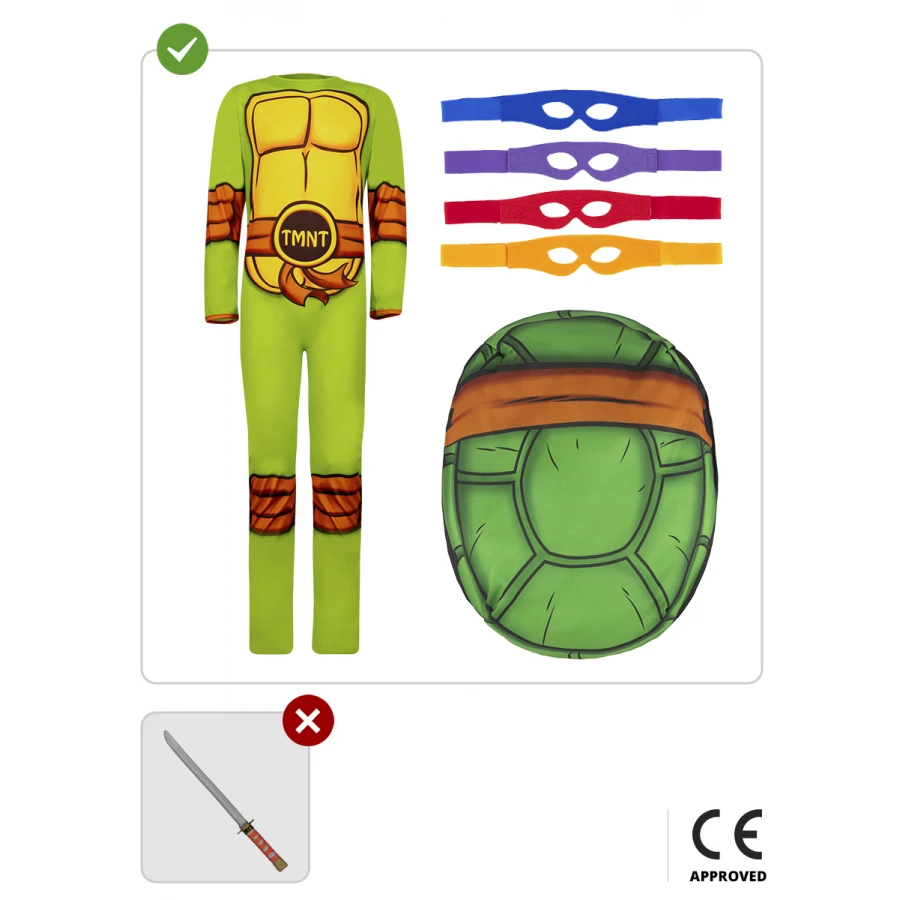 Костюм на Нинджа Костенурките за деца
