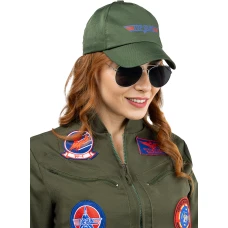 Комплект шапка и очила Top Gun