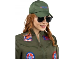 Комплект шапка и очила Top Gun