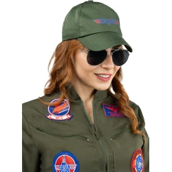 Комплект шапка и очила Top Gun