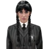 Официална перука Wednesday Addams от Netflix