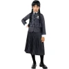 Костюм на Сърдитата дъщеря Wednesday Addams за момиче