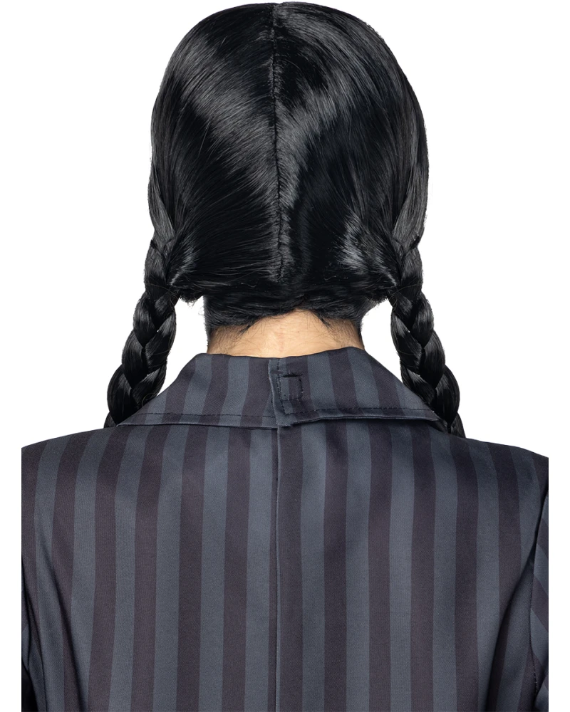 Официална перука Wednesday Addams от Netflix