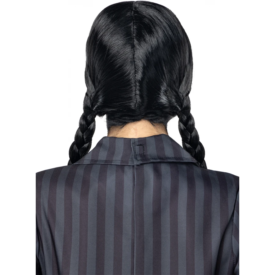 Официална перука Wednesday Addams от Netflix