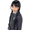 Официална перука Wednesday Addams за момичета Netflix