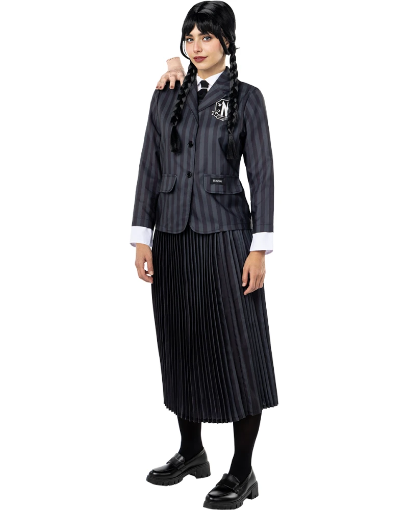 Официална перука Wednesday Addams от Netflix