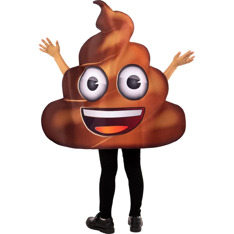 Костюм на Poop Emoji за деца