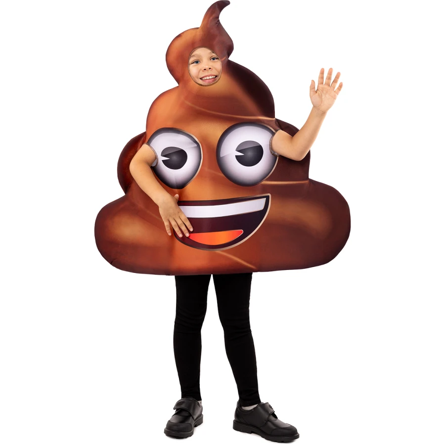 Костюм на Poop Emoji за деца
