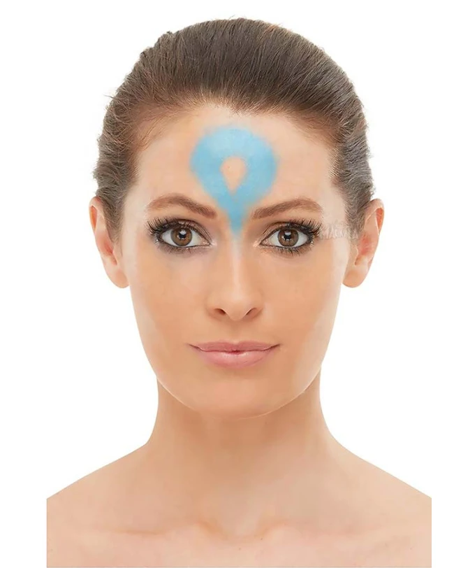 Карнавален грим - Make-Up FX, Паун Aqua Kit 50740