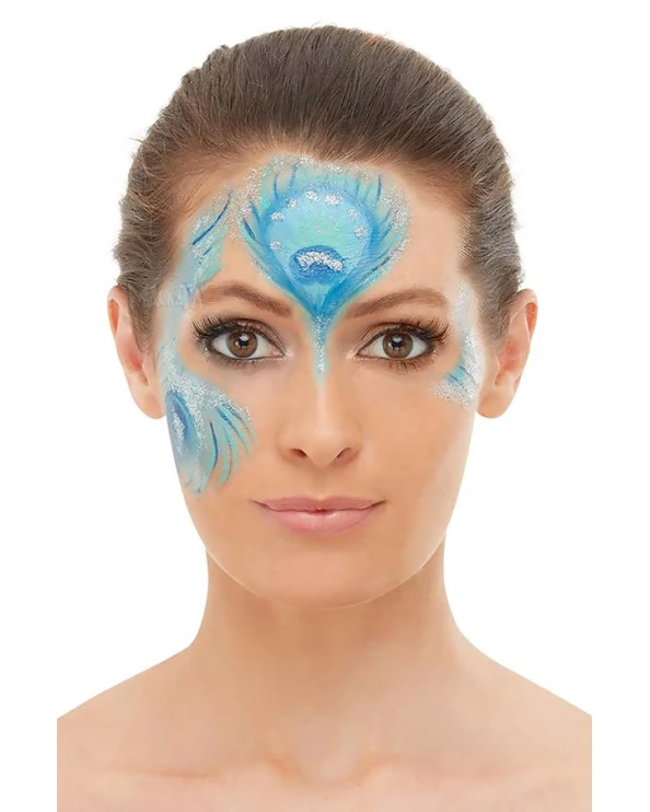 Карнавален грим - Make-Up FX, Паун Aqua Kit 50740