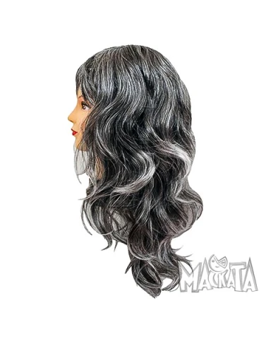 Черно бяла перука