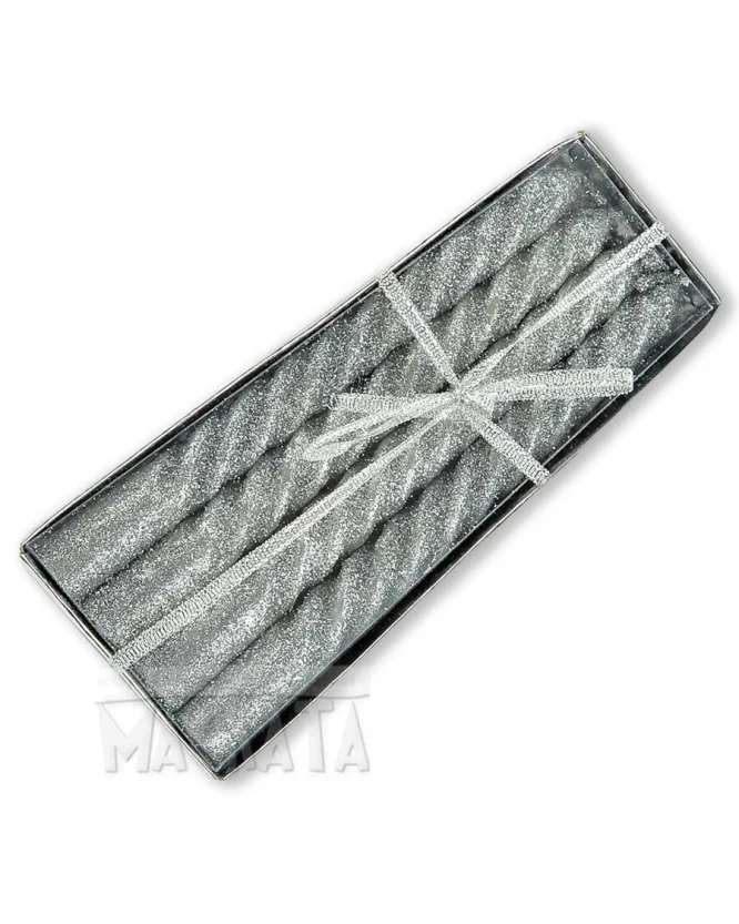 Свещи за парти с брокат - 4бр