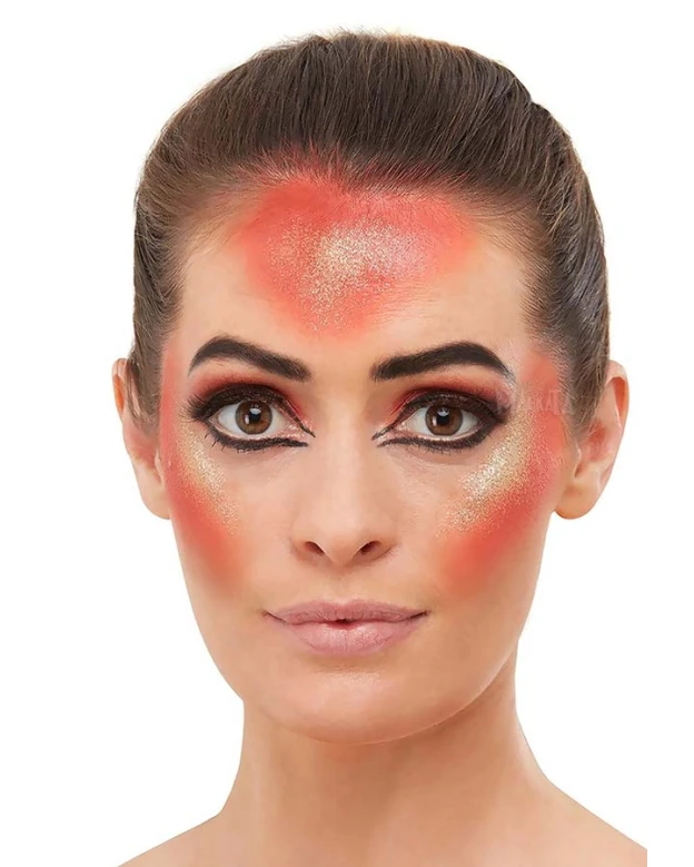 Карнавален грим - Make-Up FX, Fire Aqua Kit 50736