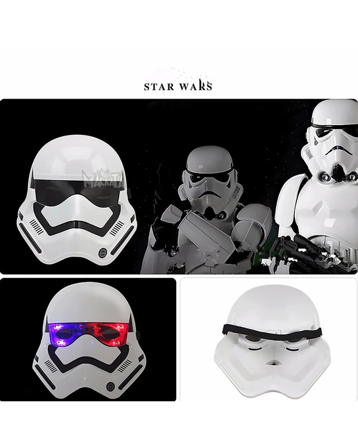 Детска маска Дроид от Star Wars светеща