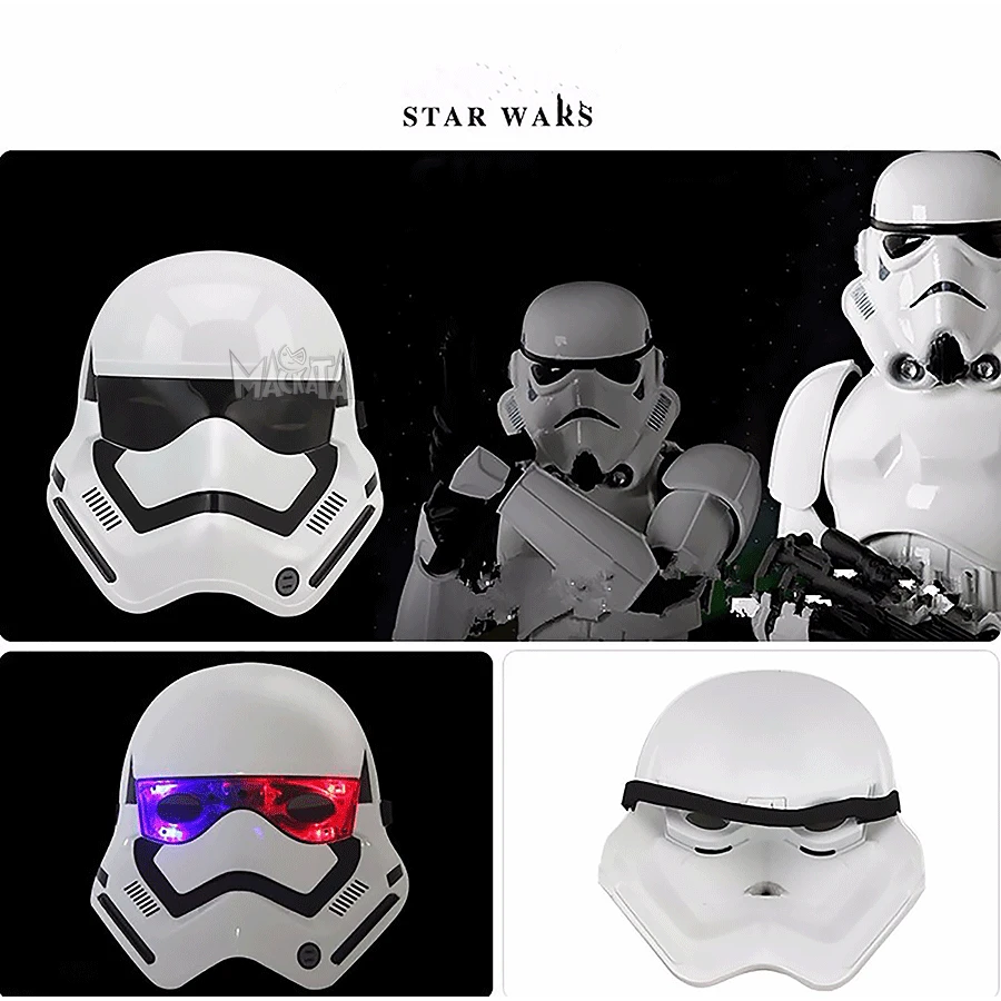Детска маска Дроид от Star Wars светеща