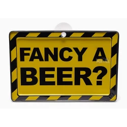 Табела с надпис Fancy a beer