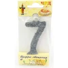 Свещи за парти - "Сребърна" 7