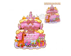 Парти украса 3D Birthday girl