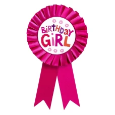 Значка розетка Birthday Girl